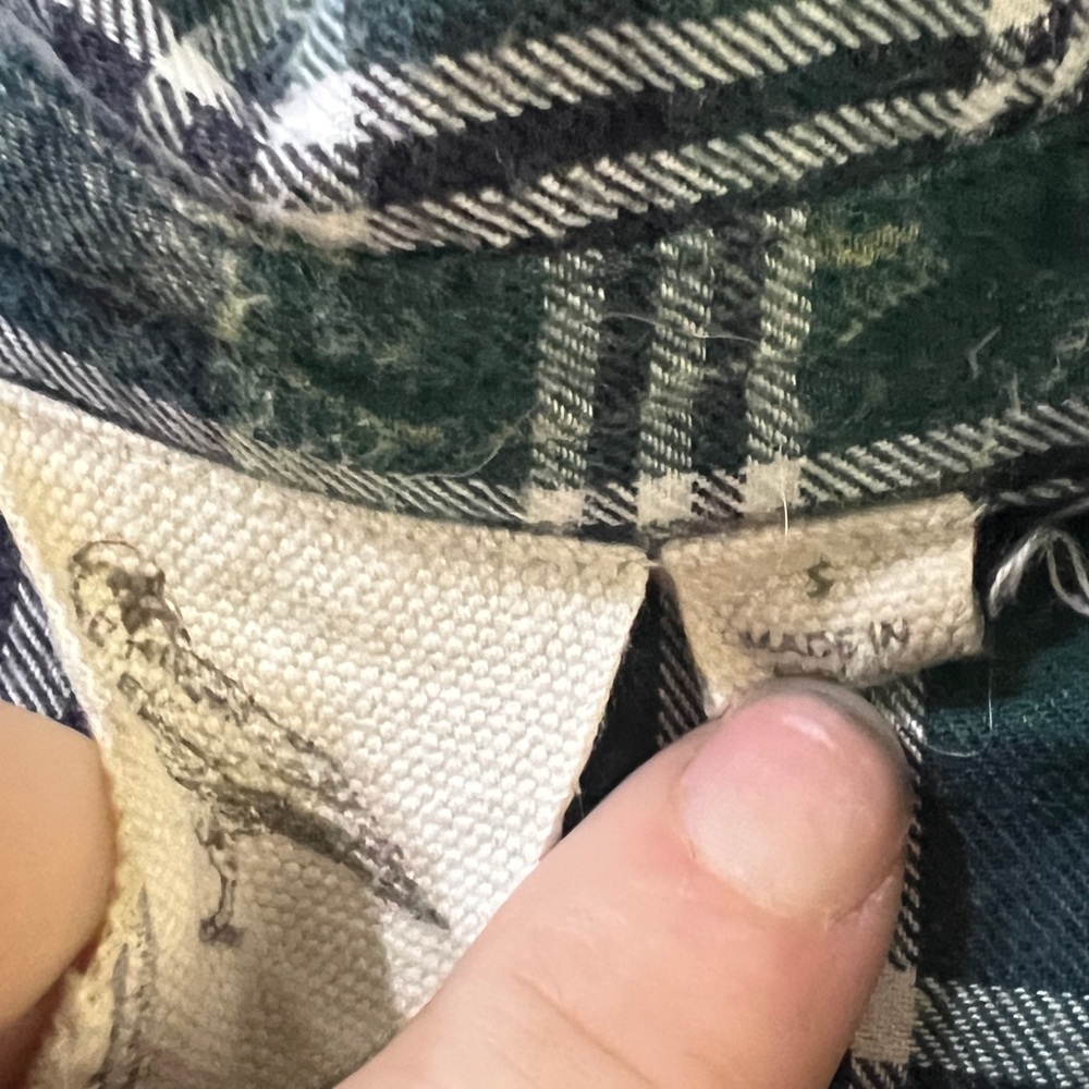 Anthropologie Plaid Button-Up Shirt - Picture 2 of 3